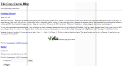 Desktop Screenshot of blog.thecozycactus.com