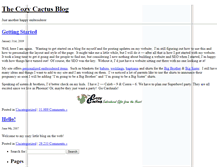 Tablet Screenshot of blog.thecozycactus.com